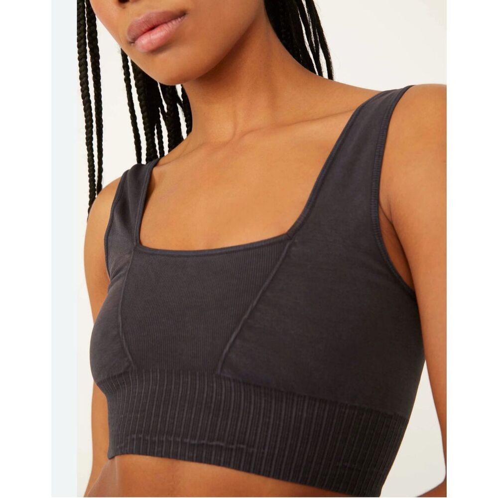 Free People Movement NEW Good Karma Square-Neck Bra Size XS/S